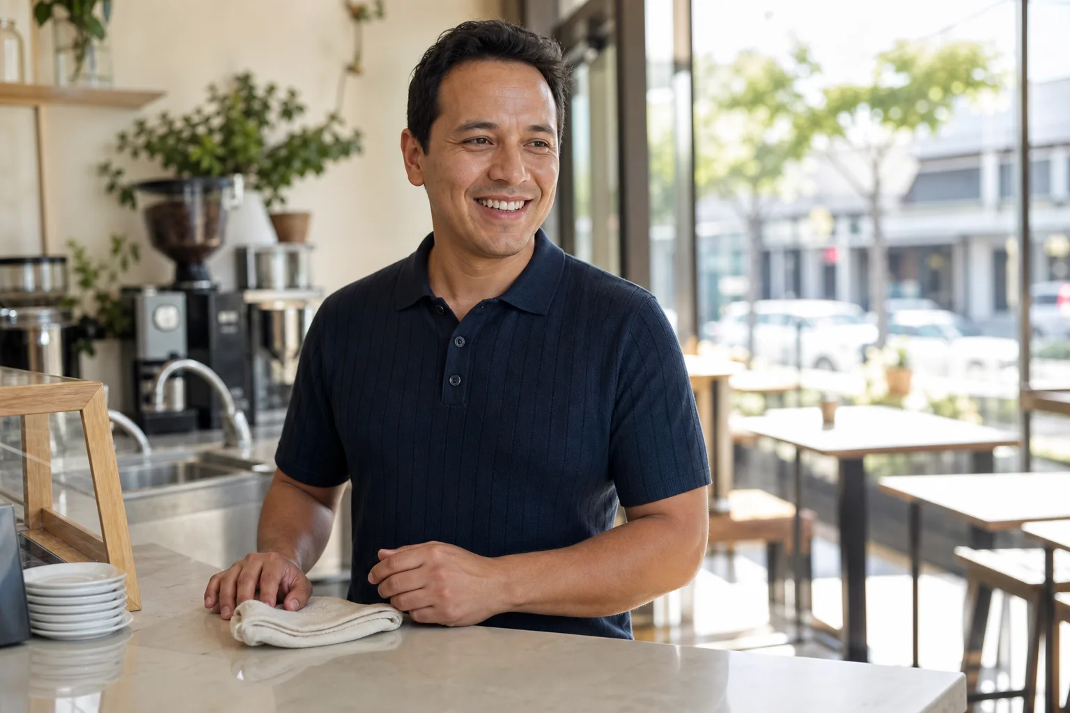 KBD arrives already written — from your business, not a template.
