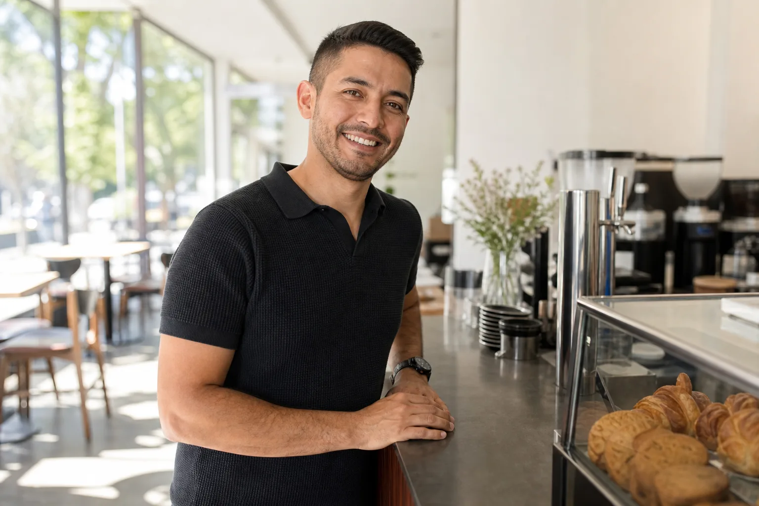 KBD arrives already written — from your business, not a template